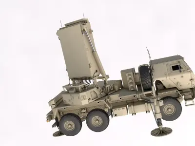 ANTPQ-53 Radar 3D model purchase
