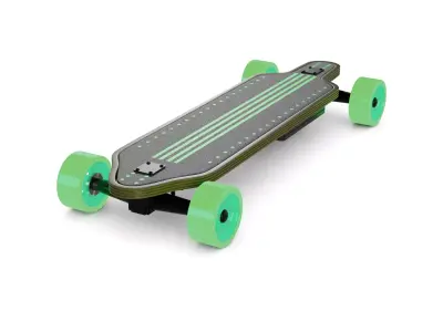 Electric Skateboard 3D model shop