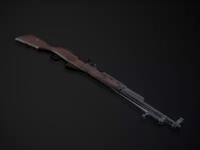 SKS - CKC Low-poly 3D model