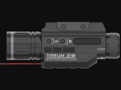 Tactical Laser Sight Type TARUM-210 3D model
