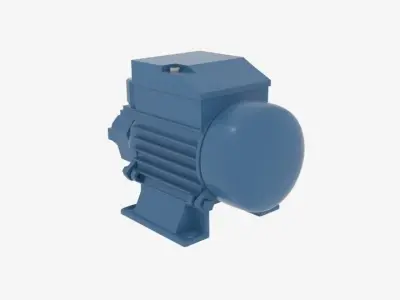  QB Series Clean Water Pump  Low-poly 3D model