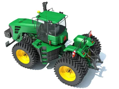 Articulated Tractor 3D model
