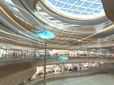 Shopping Mall 1 3D model purchase