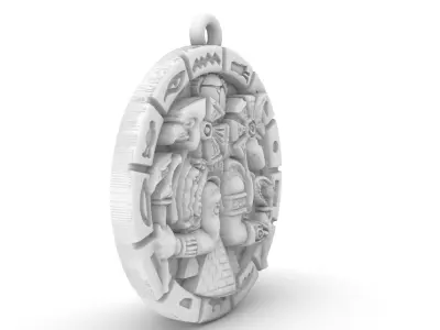 Anubis Pendant  3D print model