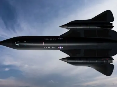 SR-71 Free 3D model