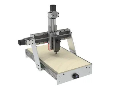 CNC Milling Machine 3D model purchase