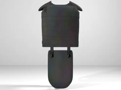 Armour Vest - Type 5 3D model
