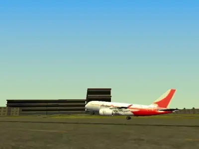 Airport Model Free low-poly 3D model