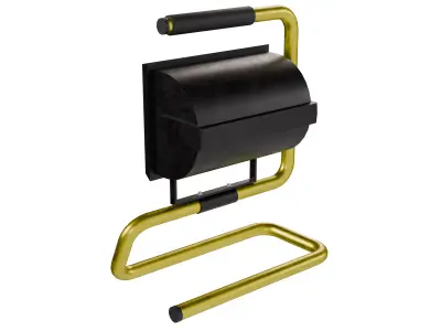 Portable Construction Light Low-poly 3D model