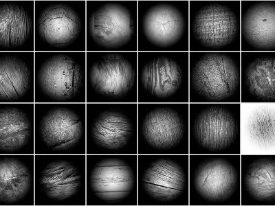 31 Wood Brush-Blender Brush-Zbrush Brush-Alpha Brushes-Vol 4 Free 3D model