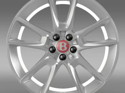 Bentley Continental GT V8 S 2015  rim 3D model