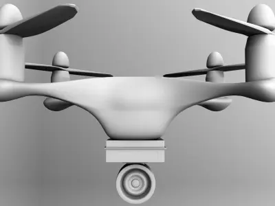 DRONE 3D model 11
