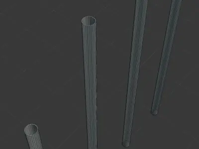 UK Traffic Signs - Positive Instruction Signs Low-poly 3D model