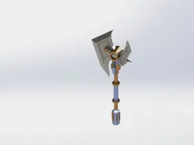 Battle Axe  3D model purchase