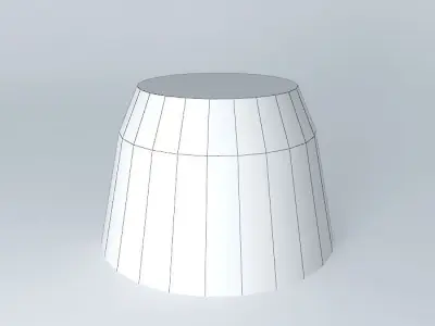 adesfgj round stool Free 3D model