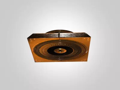 Industrial Ventilation Fan 3D Model with PBR Textures Free low-poly 3D model