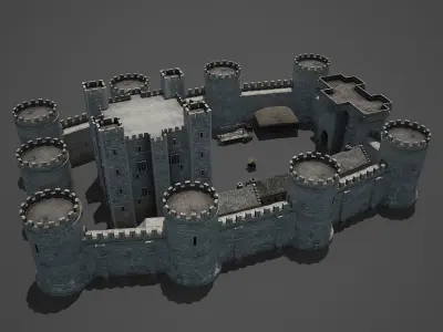 Medieval Castle  purchase 3D model
