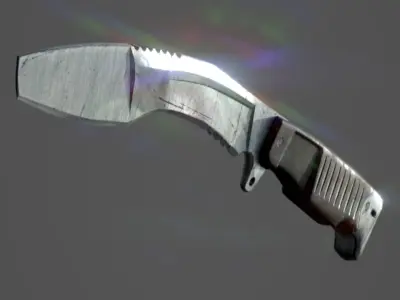 Blade knife Low-poly 3D model