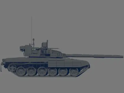 T 72M2 3D model