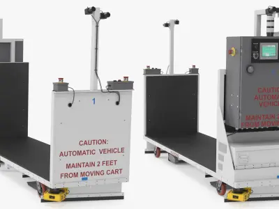  Warehouse Transport Robot Cart Platform 