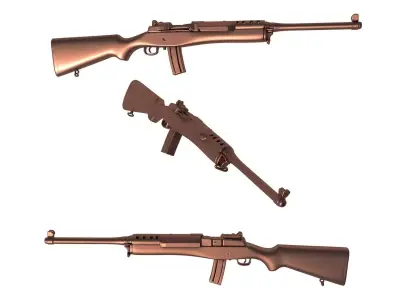 Mini-14 Ranch 3D print model