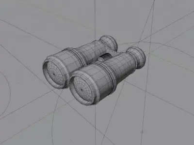 Binoculars V1 Free 3D model