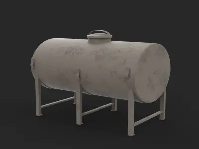 oil tank 3D model purchase