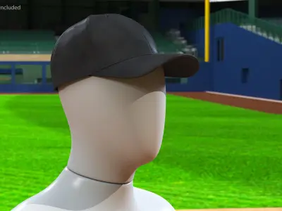 Baseball Cap  purchase 3D model