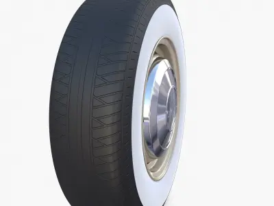 Amphicar Wheel 3D model