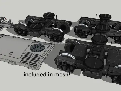 JR205-600 Utsunomiya Line Y1 Marchen 3D model