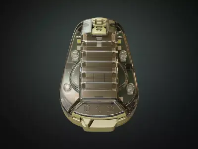 Ladybug Survival Signal Light high model 3D model