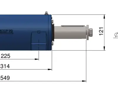 PDNB 210 - SKF 3D model
