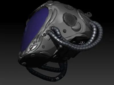 Protective helmet Castor Free 3D model