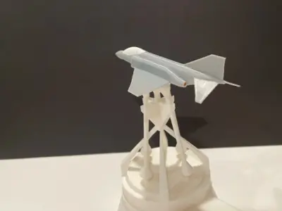 Aircraft Joystick 3D print model