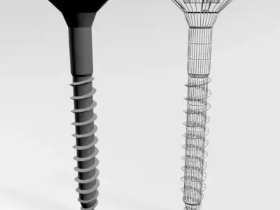 Drywall Screw 01 3D model