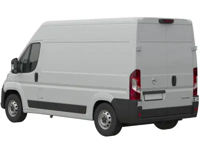 2024 Opel Movano  L2H2 Detailed interior 3D model