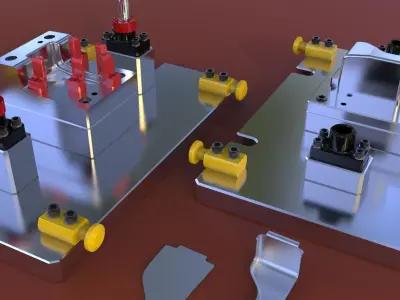 Forming Dies Project Free 3D model