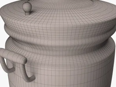 3D Old Samovar 3D model