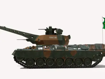 LEOPARDO 1 A5 TORC30BR Low-poly 3D model