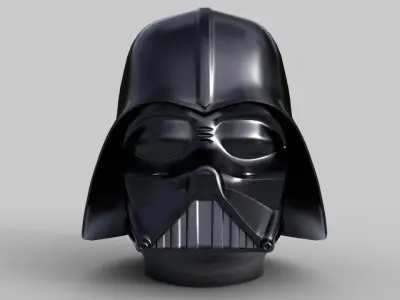 Darth Vader Helmet Low-poly 3D model buy