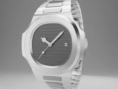 patek phillipps watch model Low-poly 3D model