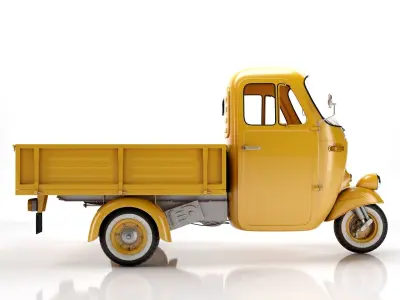 Ape Piaggio 1964  3D model