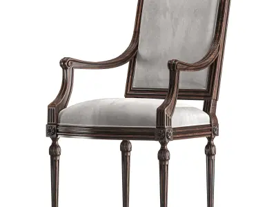 ebanista baladin chair 3D model