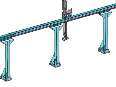 50KG truss manipulator 3D model