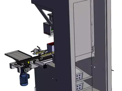 Fully Automatic High-Voltage Short-Circuit Tester  3D model