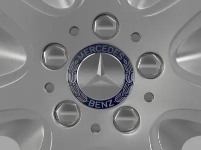 Mercedes Benz S 600 guard rim 3D model