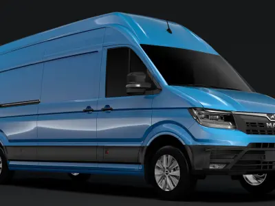 MAN TGE Van L3H3 2018 3D model