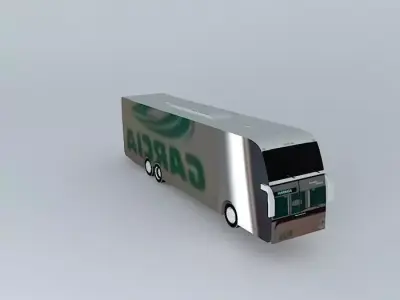 The bus garcia model Free 3D model