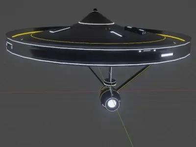 Circship star trek ship in space Free 3D model