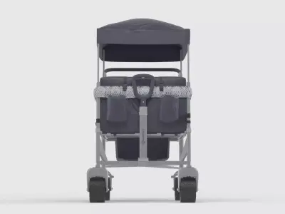 baby stroller 3D mode 3D model